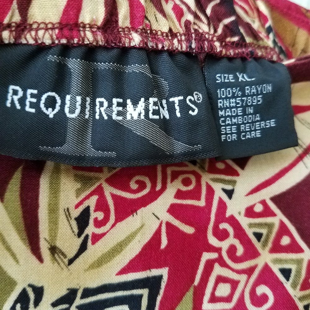 Requirements Tropical Wrap Skirt - Picture 5 of 6